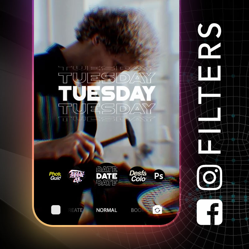 Instagram / Facebook Story Filter Design<span>Design & Development</span>